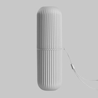 2PCS Toothpaste Toothbrush Protect Holder Case