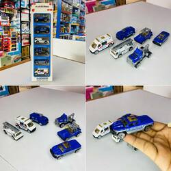 Car Alloy Set Box Polices 6 In 1