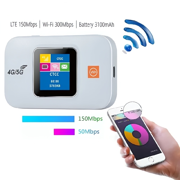 ដុំ WiFi ចល័តប្រើស៊ីមកាត បានគ្រប់ប្រព័ន្ធ