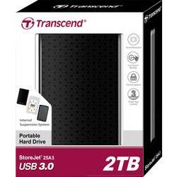 External HDD Transcend 2Tb USB 3.1 gen 1 Portable Hard Drive Store Jet 25A3