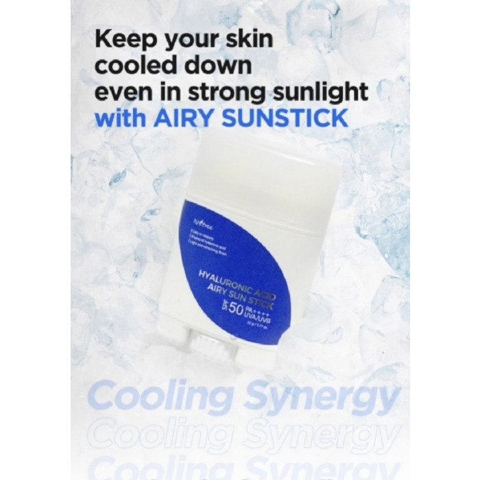 Isntree Hyaluronic Acid Airy sun stick 22g/Sun screen