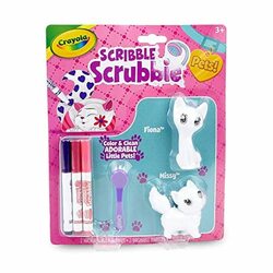 SCRIBBLE SCRUBBIE PEC PET 2CT CATS, 6PK