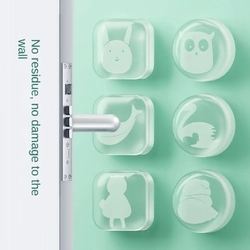 2pcs Silicone Door Stopper