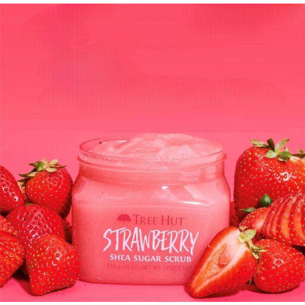 Tree Hut strawberry shea sugar scrub 