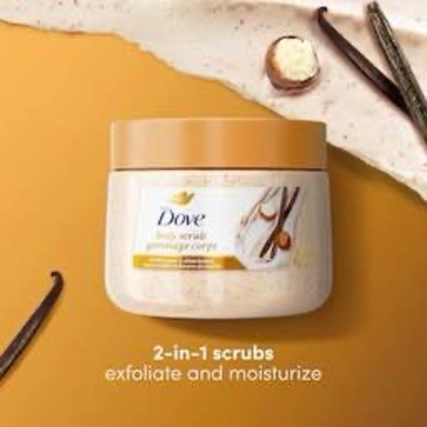[Dove]Vanilla Sugar & Shea Butter Body Scrub 