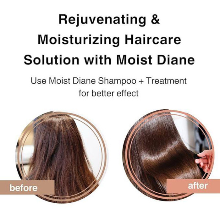 [Moist Diane] EXTRA VOLUME & SCALP Organic Argan Oil & Volumizing Keratin Shampoo and Treatment 