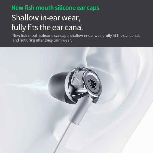 PLEXTONE G21 E-Sport Gaming Earphones 3.5mm - Grey