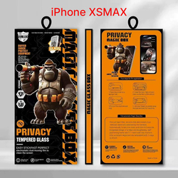 Private Tempered Glass Screen 360 protection easy stickfast perfect for iPhone (Xsmax -16 Promax)