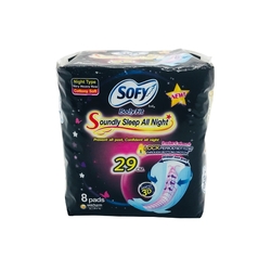 SOFY Body Fit Night Slim Wing 8's