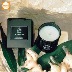 The Candle Club Amber Ginger 