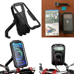 Holder Bicycle/Motor Mirror Handle Waterproof Case M3A 9680