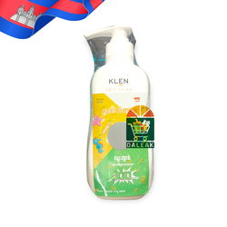KLEN LIQUIQ CLEANSER-450ML / សាប៉ូលាងដប