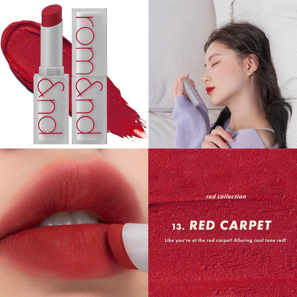 Rom&nd Zero Matte Lipstick  #13 RED CARPET 