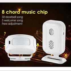 Sensor Bell Without Electronic Wire