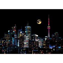 🇹🇭 Scraping Art A3 Size Color Scratching Decorative Picture