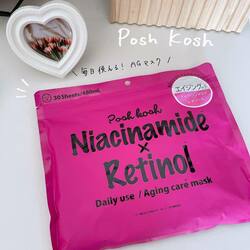 Posh kosh Niacinamide x Retinol Aging Care Mask (Daily Sheet Mask) 