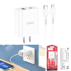 ឆ្នាំងសាក HOCO C97 PD20W+QC3.0 ខ្សែ iPhone