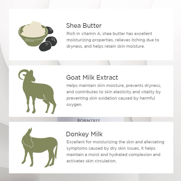 Borntree Gold Milk Steam Cream 