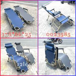Foldable Sun Lounge Chair 178 x 66 x 25cmm