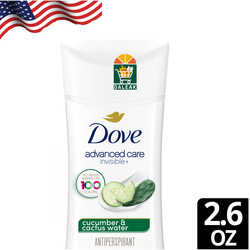 DOVE Deodorant Cucumber Cactus Water-74G