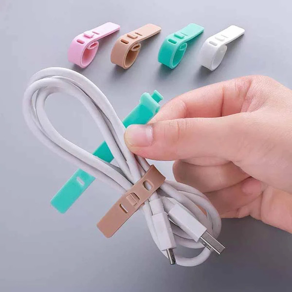 Silicone Cable Tie 16PCS