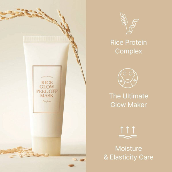 I’m from Rice glow peel off mask