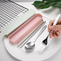 Travel Tableware Set Stainless Steel