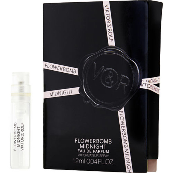 Flowerbomb Midnight by Viktor & Rolf Eau de Parfum Spray Vial 1.2ml