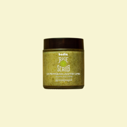 Bodia Mini Rice Scrub - Luscious Lemongrass 80ml