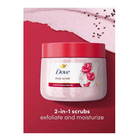 [Dove]Crushed cherries & Chia milk Body Scrub 