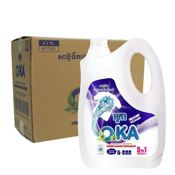 OKA Bright Clean - 1 Case (4 Bottles x 5L)