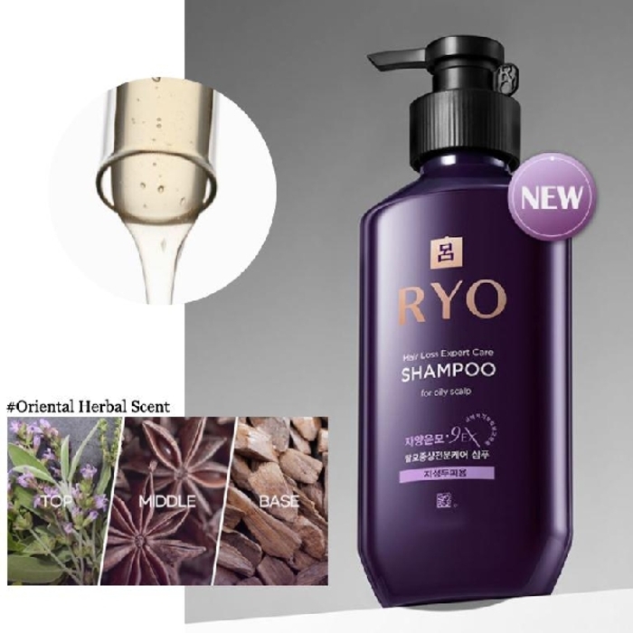 សាប៊ូកក់សក់ RYO ឯកទេសសម្រាប់សក់ជ្រុះ និងស្បែកក្បាលប្រេង