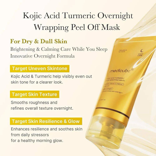 Medicube Kojic Acid & Turmeric Night Wrapping Mask