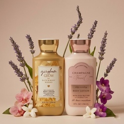 🔥Set - Bath&Boday Work Champagne (Gingham Glow & Champagne Toast)