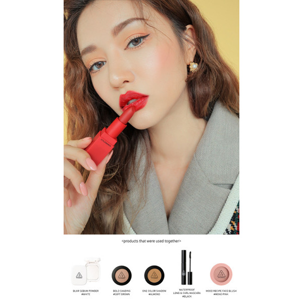 3CE Red Recipe Matte Lip Color - 213 FIG