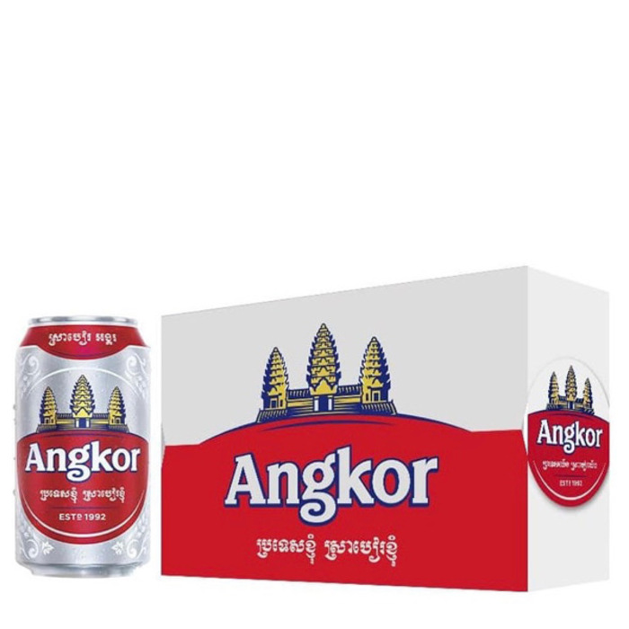 Angkor Beer Can - 1 Case 