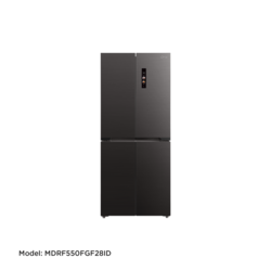 Midea Refrigerator Multi Doors Inverter_MD_Jazz Black metal_407L_BCD410 MDRF550FGF28ID