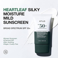 [Anua] HEARTLEAF SILKY MOISTURE MILD SUNSCREEN 