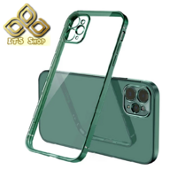 សំបកទូរសព្ទថ្លាគែមជ្រុង iPhone 11 Pro Max 