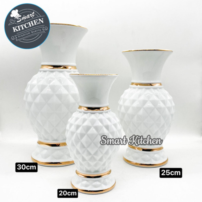 White Vase 20cm