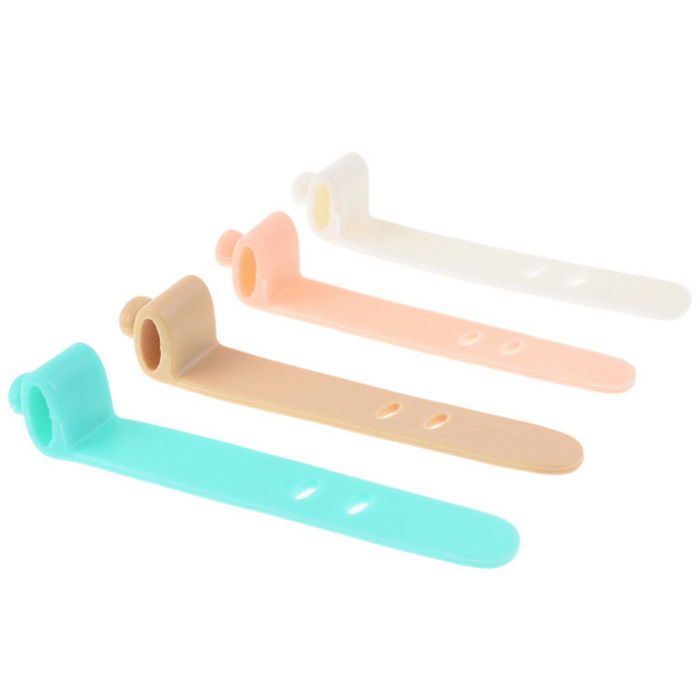 Silicone Cable Tie 16PCS