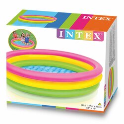 SUNSET GLOW POOL, 3-RING FLOOR, 147x33cm, AGES 3+