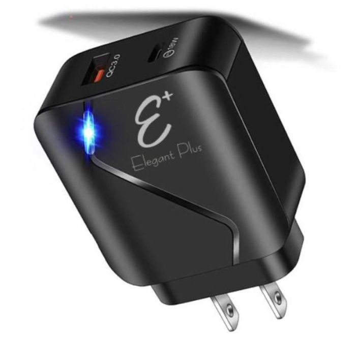 EP188-ដុំសាក E+ ភ្លើងរាត្រី USB 3.0A+1PD
