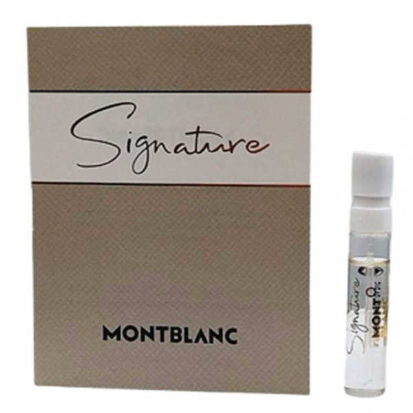Montblanc Signature 0.06 oz 2 ml Eau De Parfum ទឹកអប់