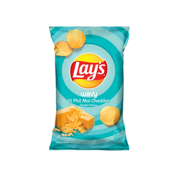 LAYS Wavy Cheddar Cheese-43G