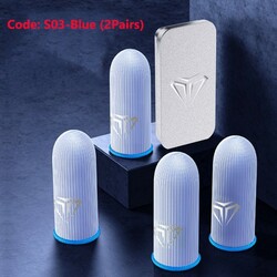 S03 Gaming Glove Blue (2Pairs)