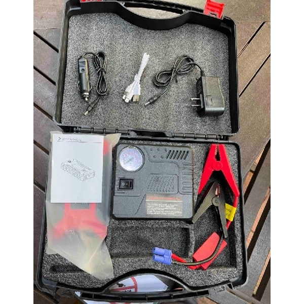 Power Bank កូវអាគុយឡាន នឹង ស្នប់