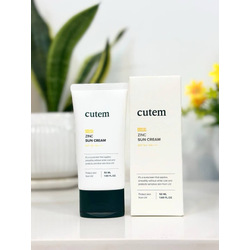 Cutem mild zinc sun cream 50 SPF 