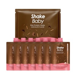 Shake Baby Diet Protein Shake Chocolate Flavor Pack 1 - Pack
