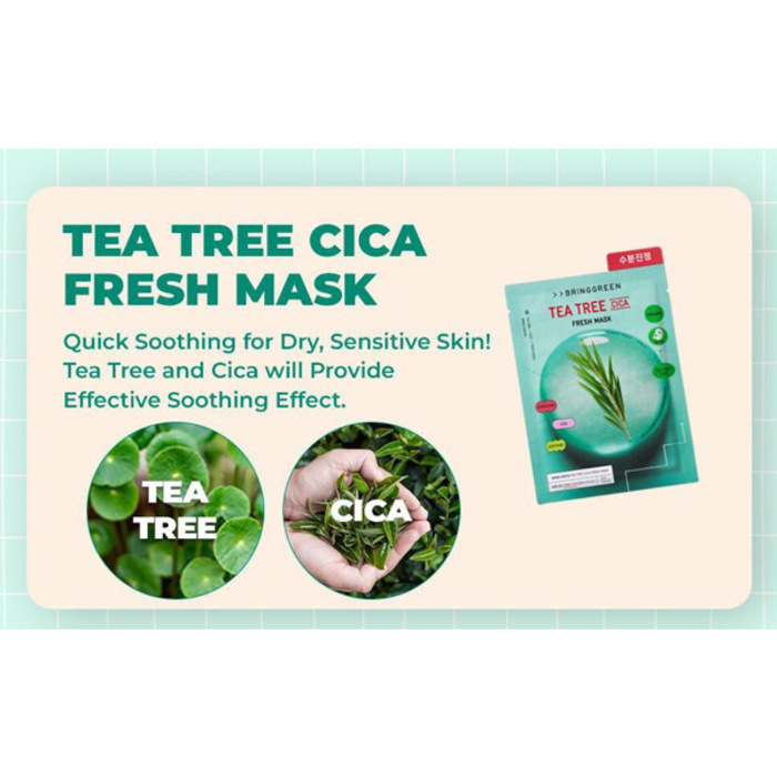 Bring green Tea tree cica fresh mask
